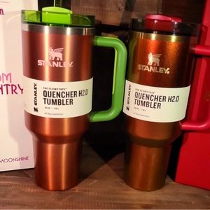 Lainey Wilson Stanley cup set - watermelon moonshine/country gold